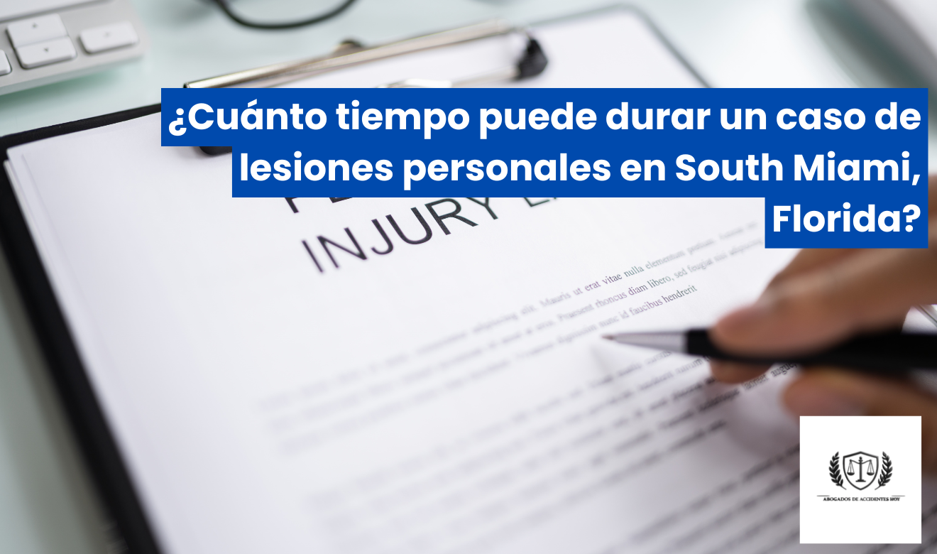 cuánto tarda caso de lesiones South Miami